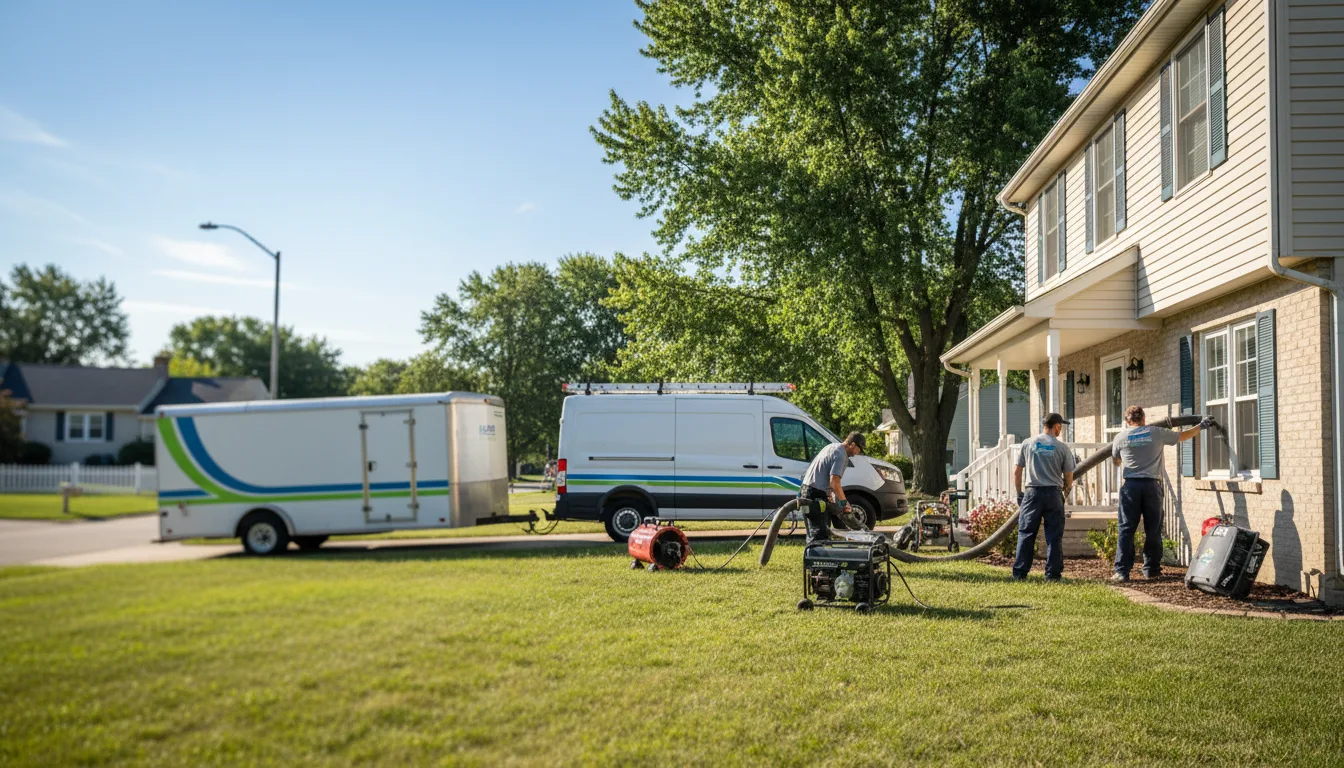 Flooded Basement Restoration And Cleanup With Repair in Trimont, MN near me